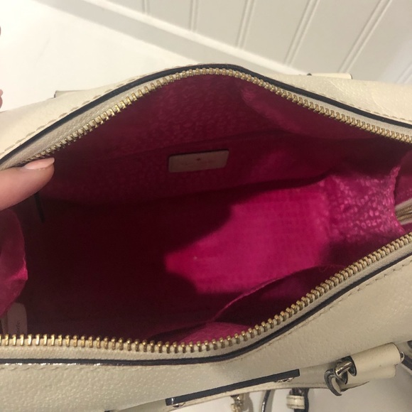 Kate Spade Leather Cream Handbag - Picture 5 of 5